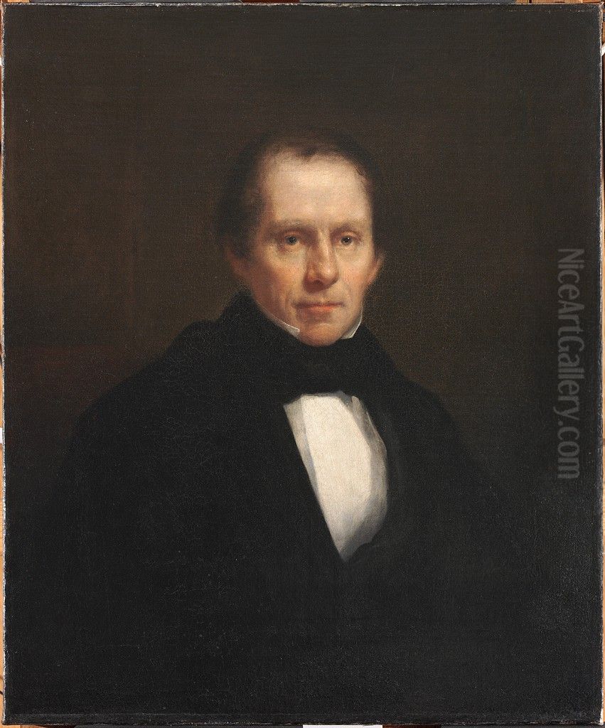 Charles Greely Loring (1794-1867) Oil Painting by William Page