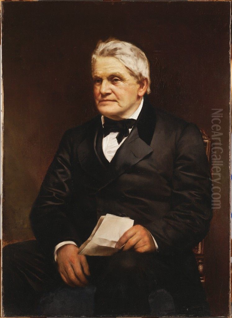 James Savage (1784-1873) Oil Painting by David Dalhoff Neal