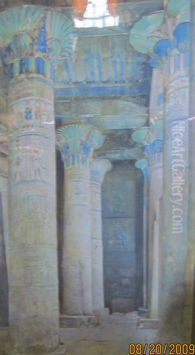 Temple at Philae Oil Painting by Joseph Lindon Smith