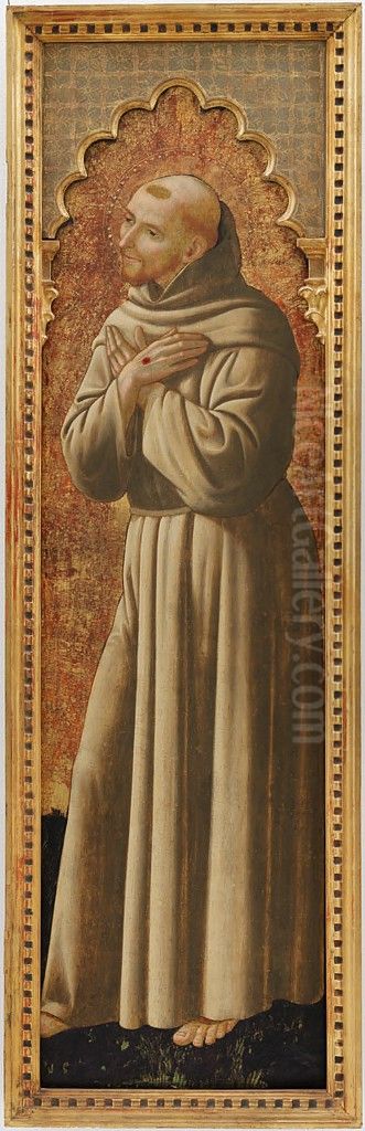 side panel from a triptych Oil Painting by Niccolo di Liberatore