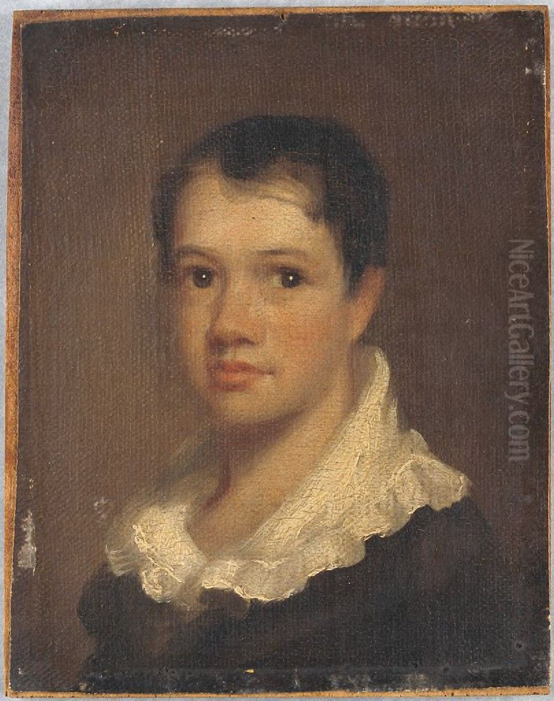 Lewis Ashmun Oil Painting by Chester Harding