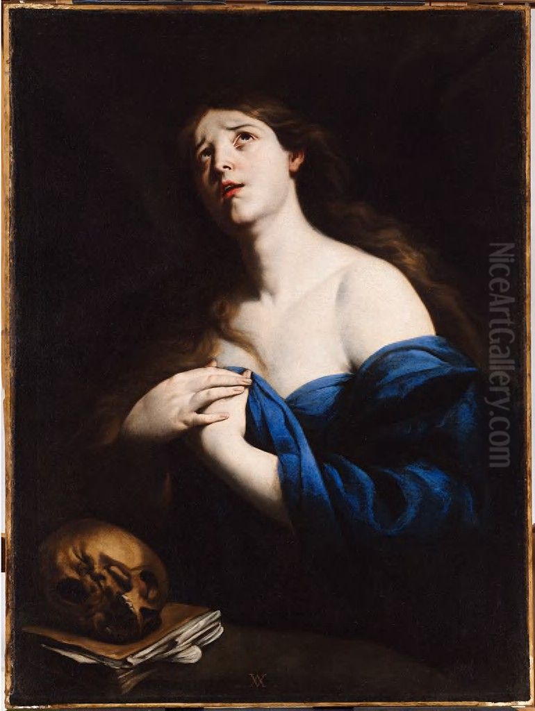 Saint Mary Magdalen Oil Painting by Andrea Vaccaro