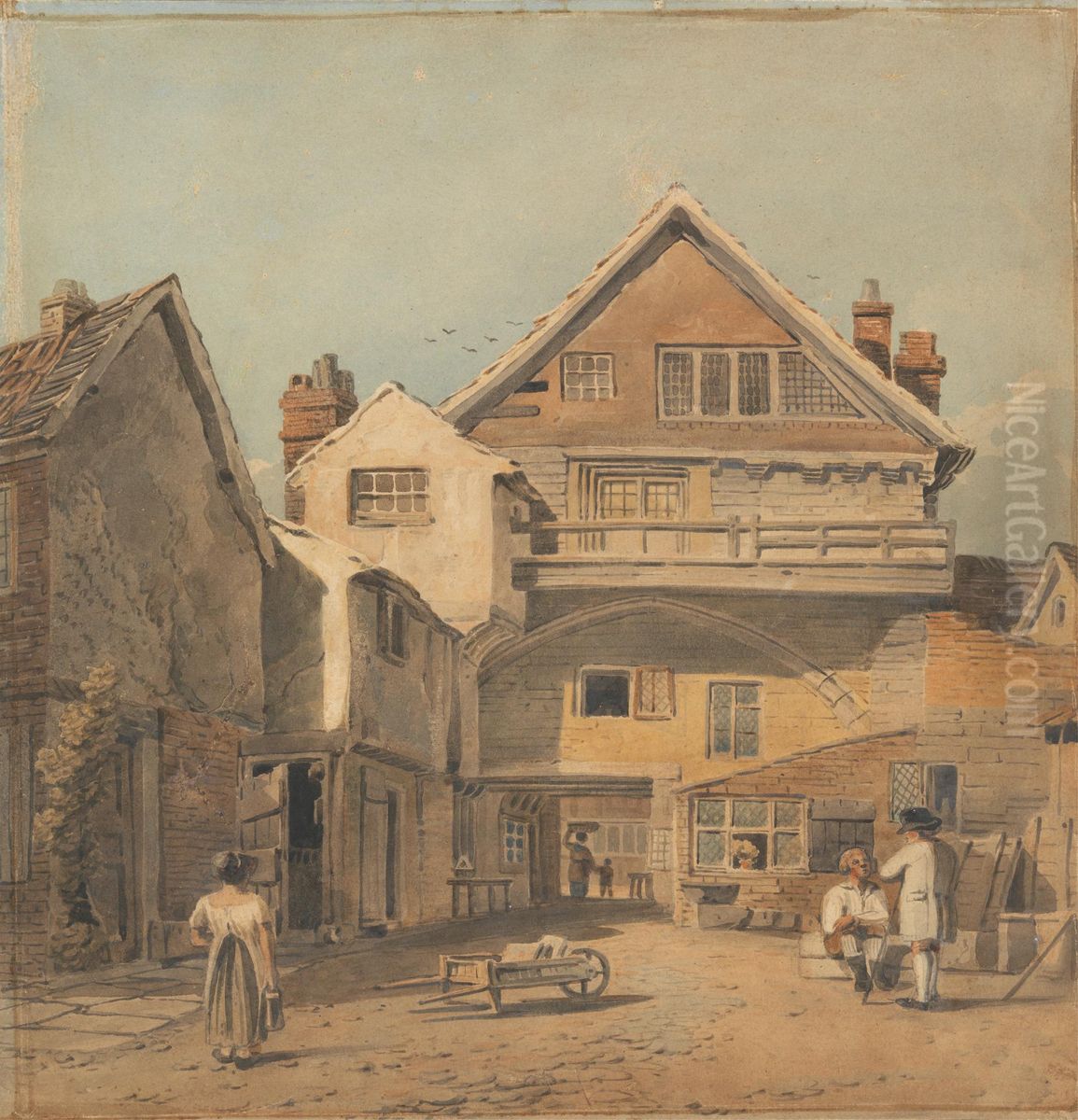 Norwich Oil Painting by John Varley