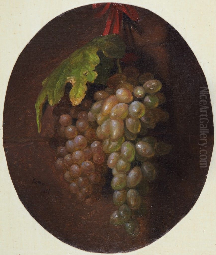 Grapes, Rome Oil Painting by George Henry Hall