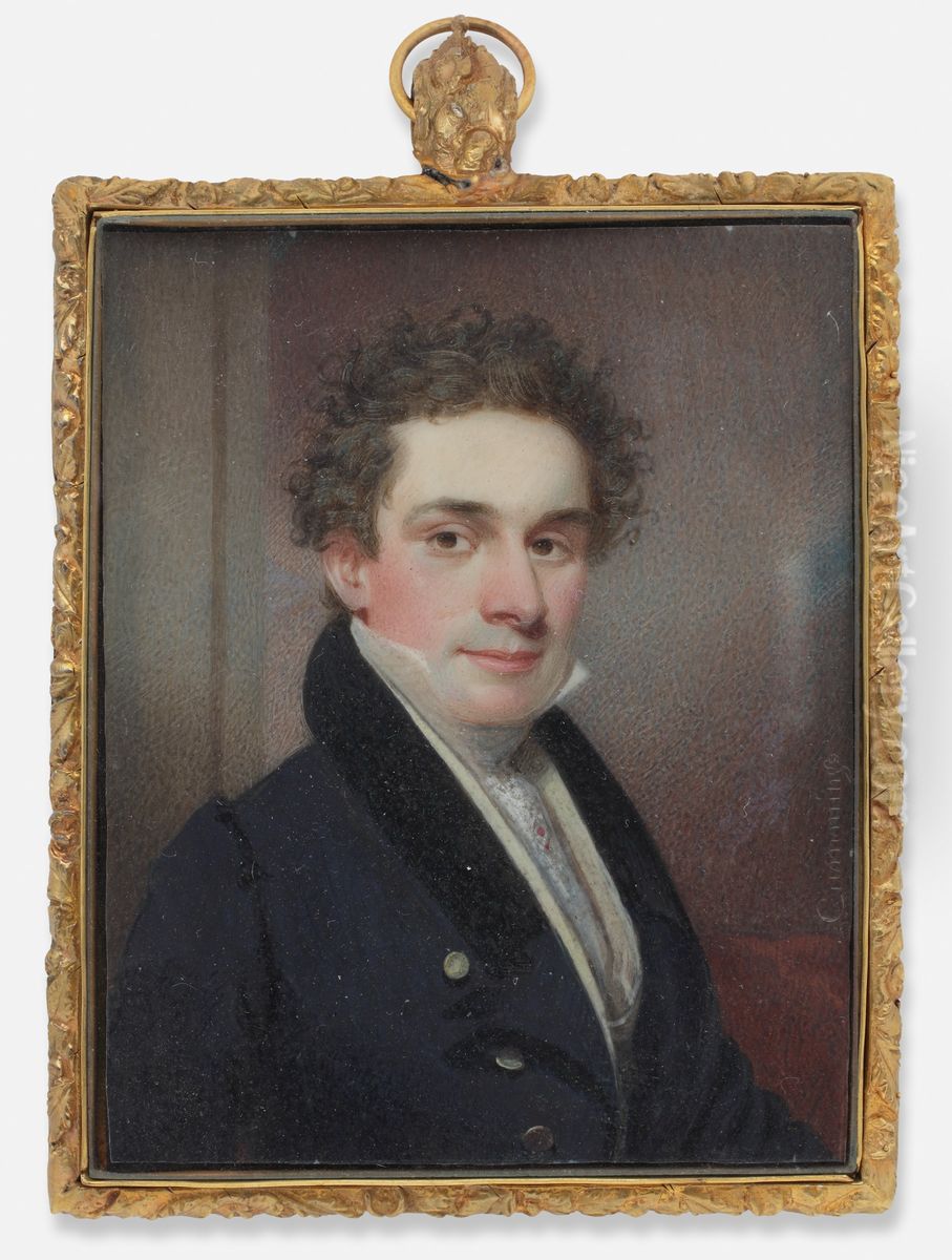 A Gentleman Oil Painting by Thomas Seir Cummings