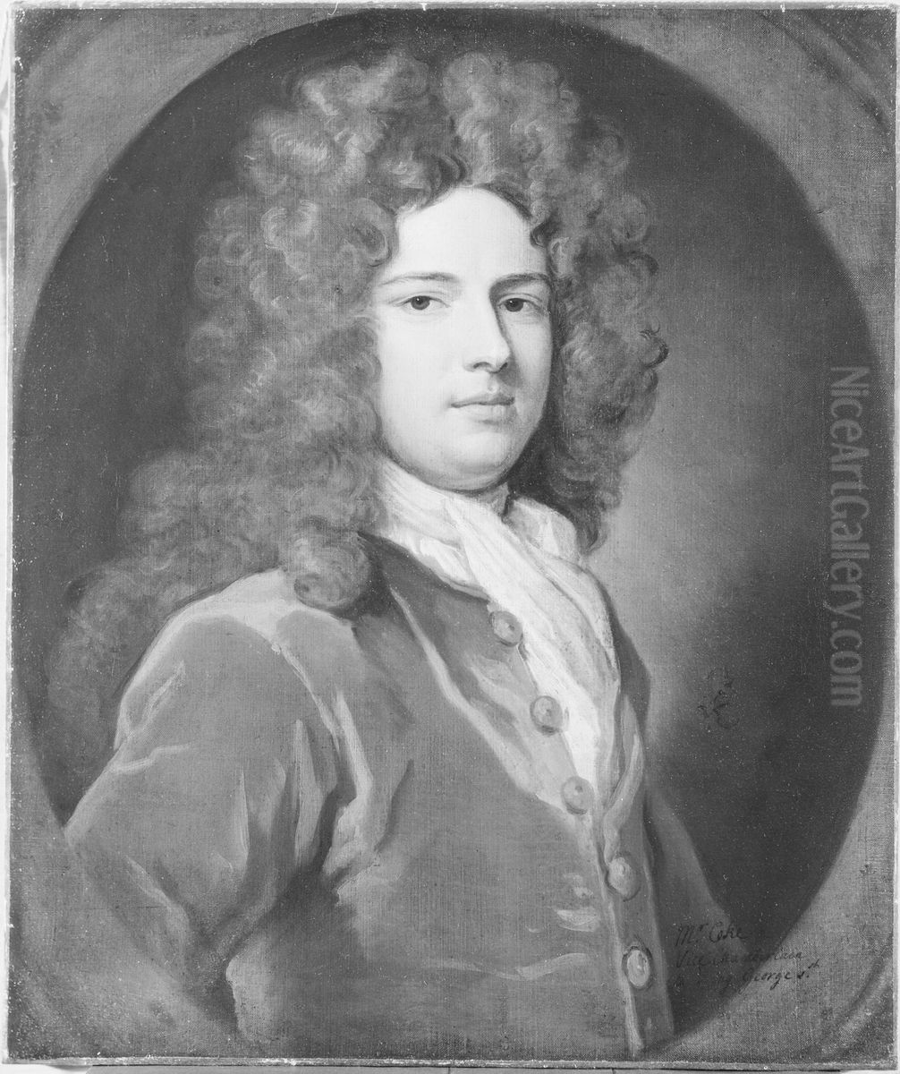 Thomas Coke, Ist Earl of Leicester Oil Painting by Godfrey Kneller