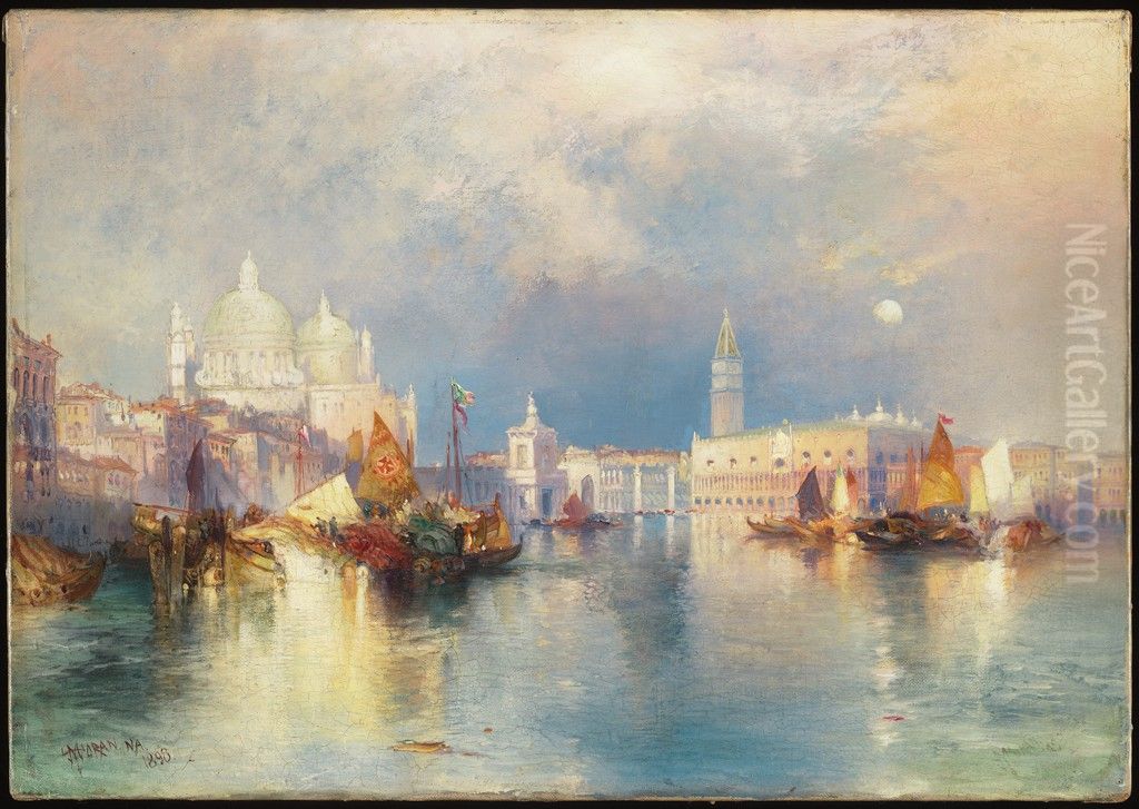 Venice Oil Painting by Thomas Moran