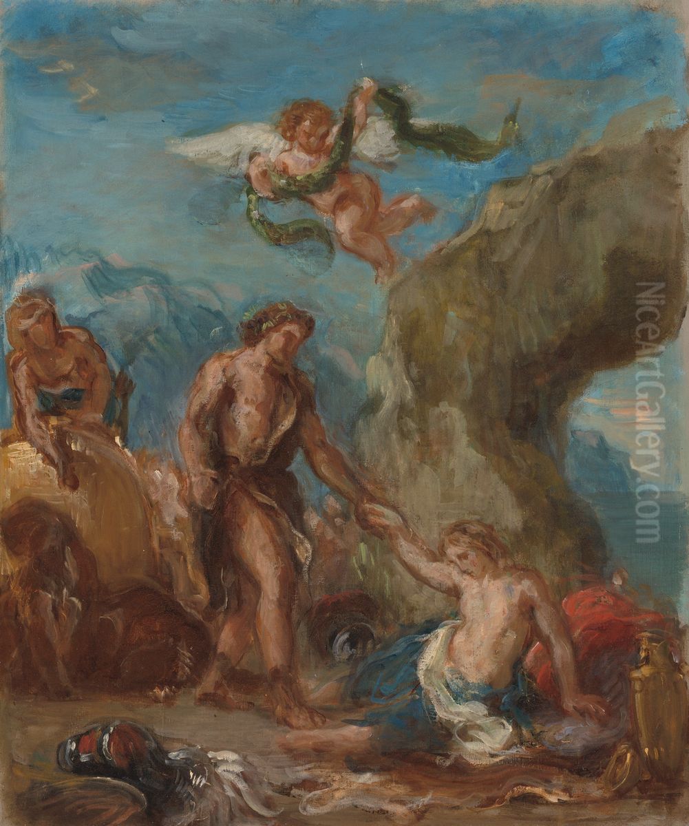 Bacchus and Ariadne (Sketch for 