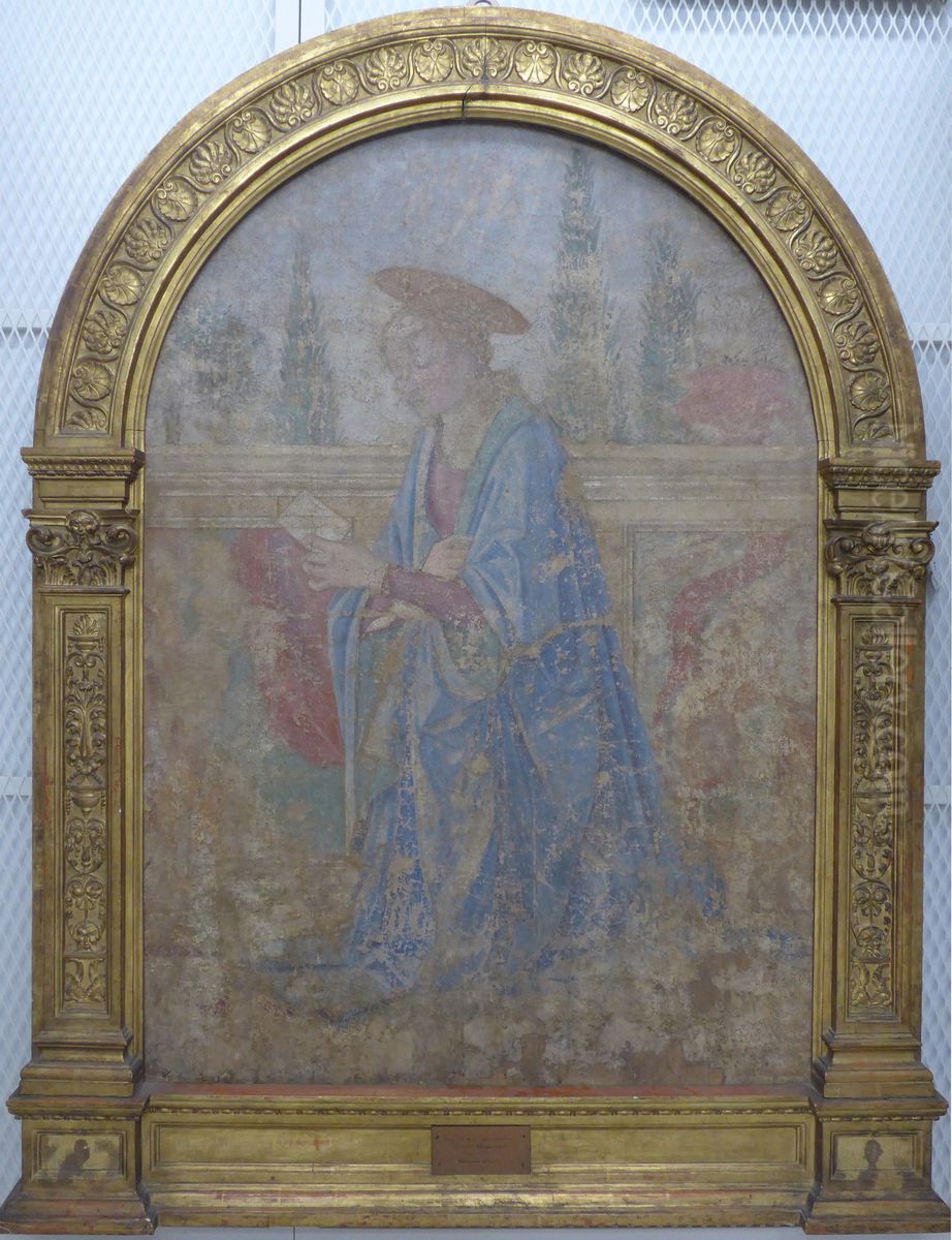 The Virgin of the Annunciation Oil Painting by Ghirlandaio Domenico