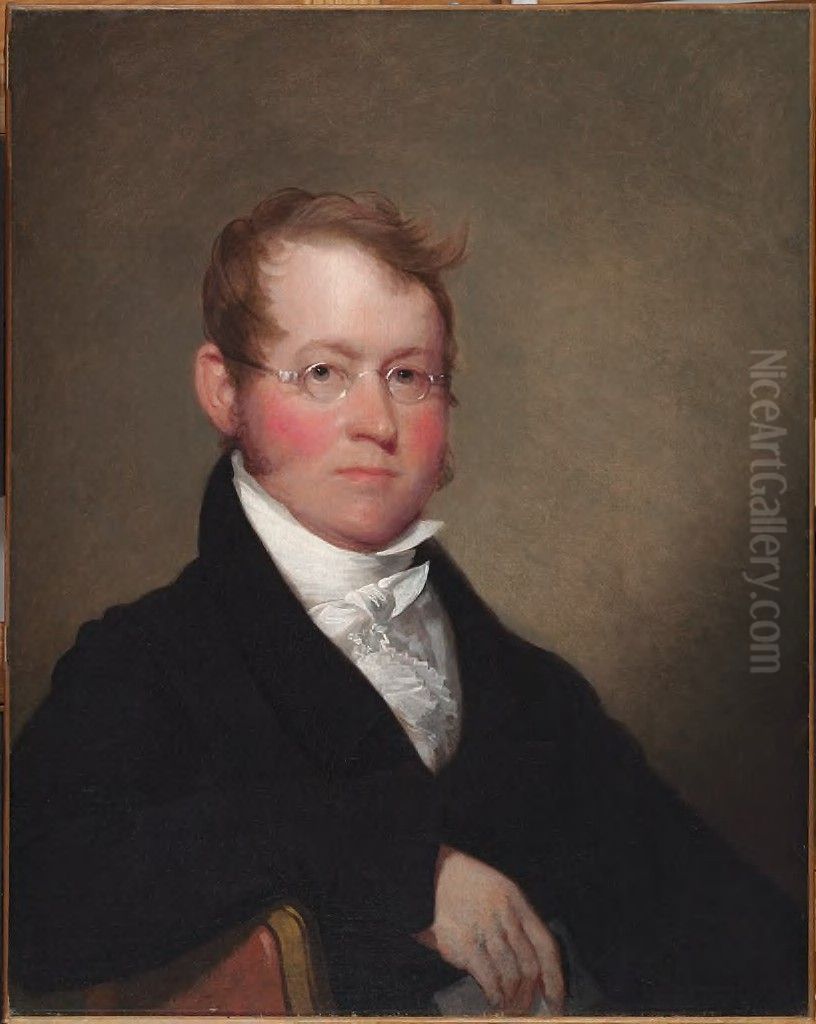 Samuel King Williams (1785-1874) Oil Painting by Gilbert Stuart