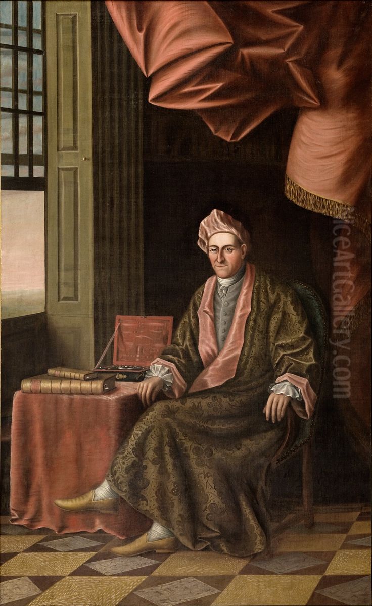 Ezekiel Hersey (1709-1770) Oil Painting by Edward Savage