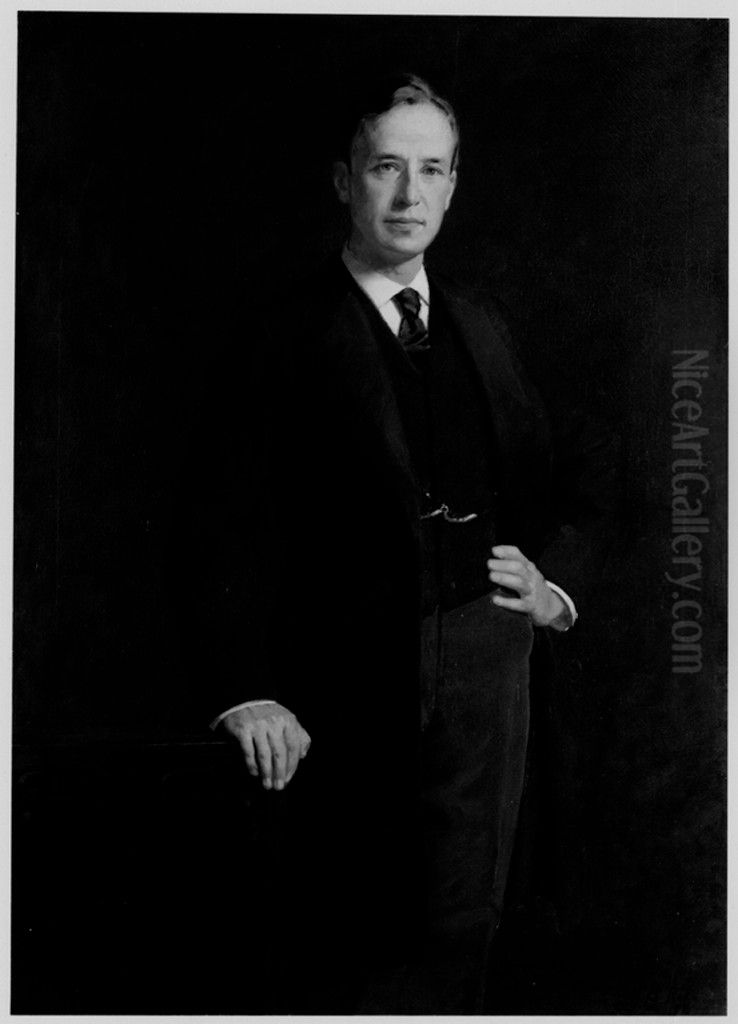 William Eustis Russell (1857-1896) Oil Painting by William Morton Jackson Rice