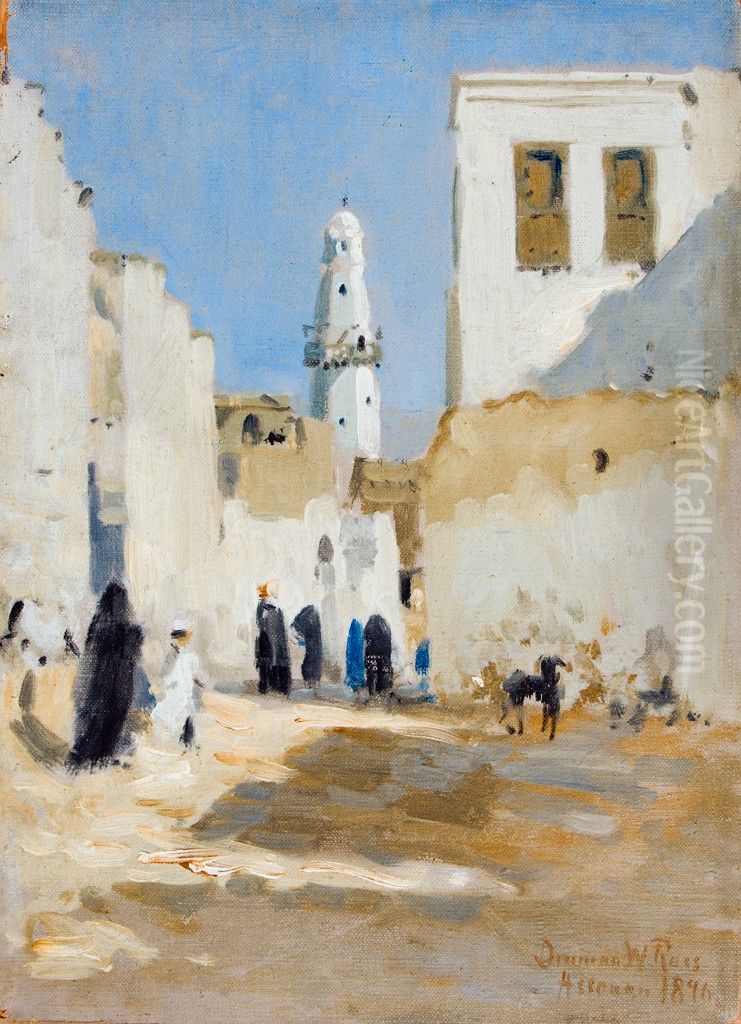 Assouan, Egypt Oil Painting by Denman Ross