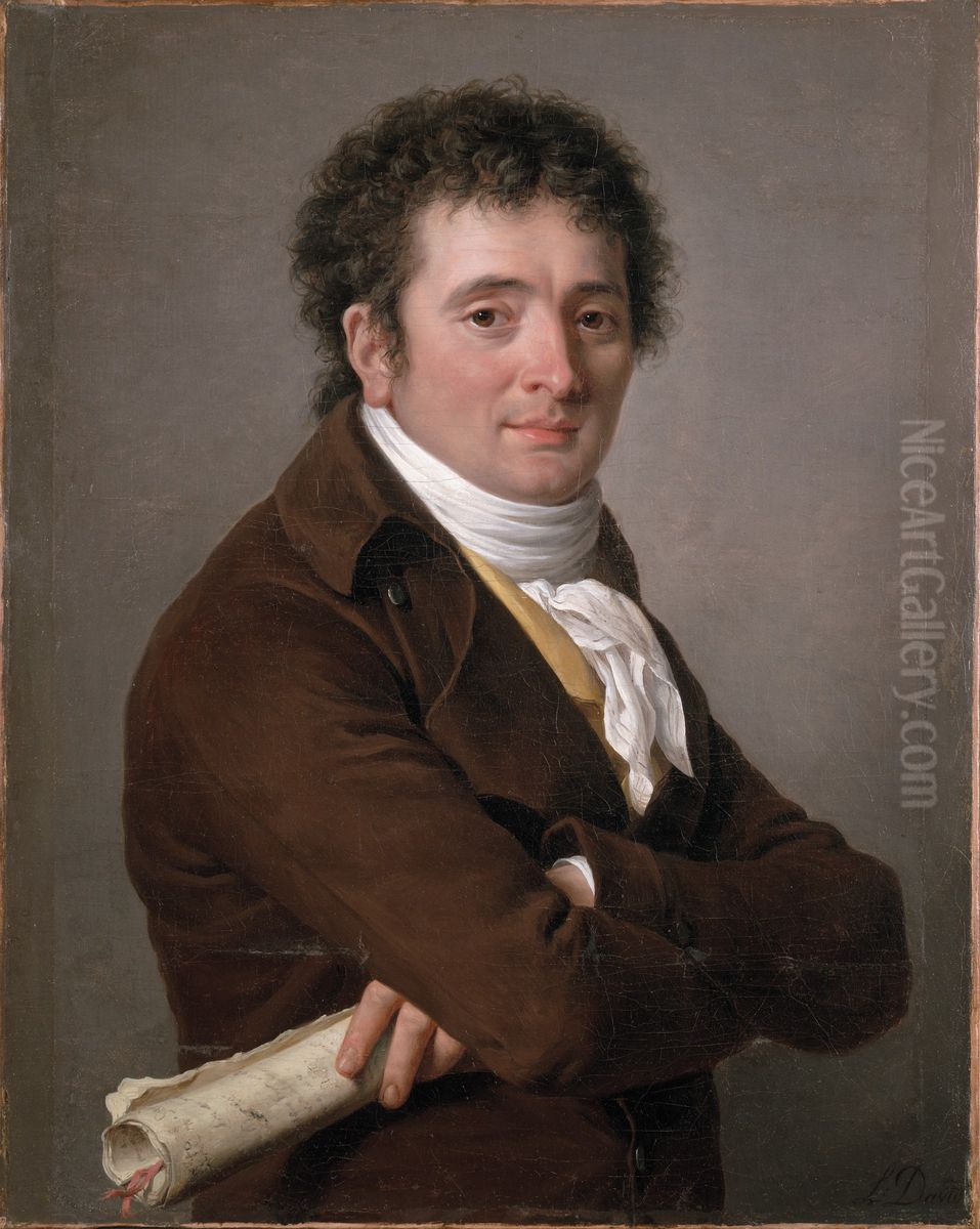 Tournelle, called Dublin (1761-1820) Oil Painting by Adelaide Labille-Guiard