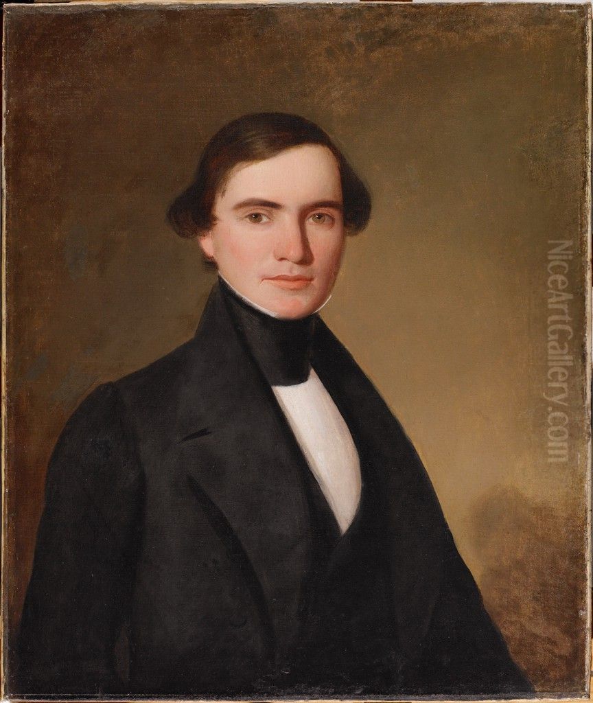 Joseph Ogden Pierson Oil Painting by Jacques Amans