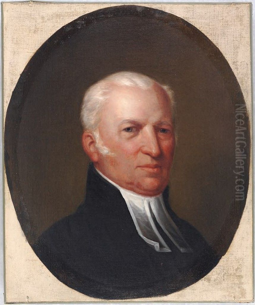 Eliphalet Pearson (1752-1826),  after Samuel F.B. Morse Oil Painting by James Frothingham