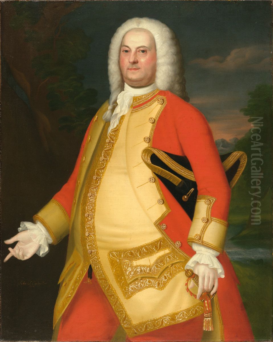 William Brattle (1706-1776) Oil Painting by John Singleton Copley