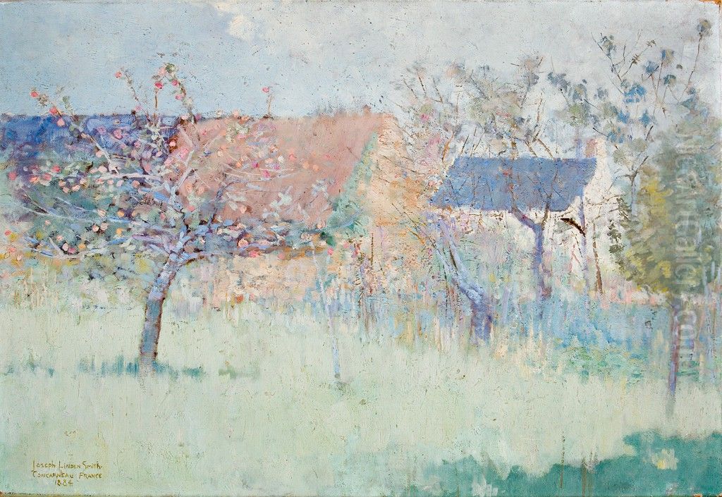 Concarneau, France Oil Painting by Joseph Lindon Smith