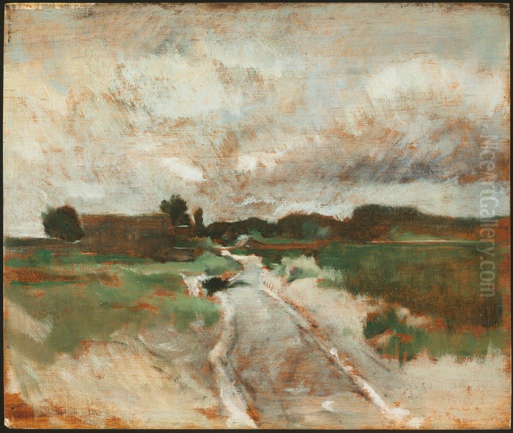 Landscape Oil Painting by John Henry Twachtman