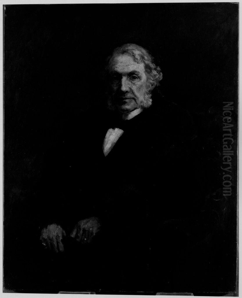 Henry Bromfield Rogers (1802-1887), after Sarah Wyman Whitman (1842-1904) Oil Painting by Marie Danforth Page