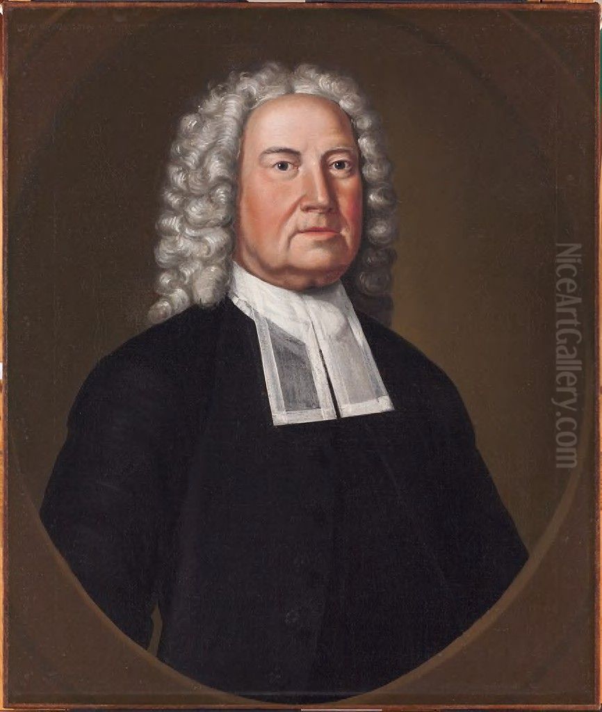 Henry Flynt (1675-1760) Oil Painting by John Greenwood