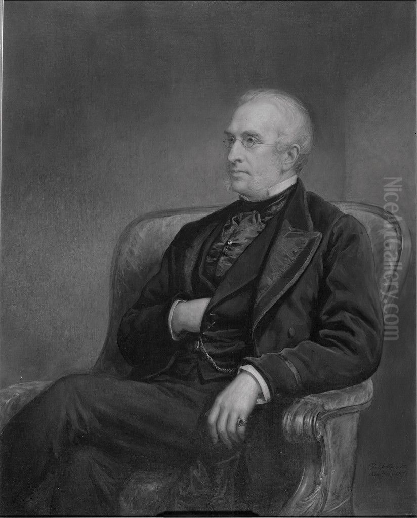 Robert Charles Winthrop (1809-1894) Oil Painting by Daniel Huntington