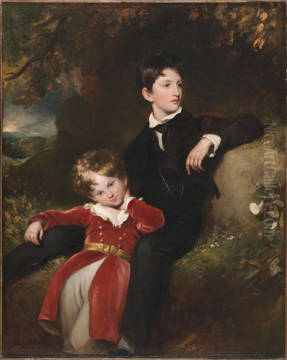 Walter Charles James and Charles Stewart Hardinge Oil Painting by Thomas Lawrence