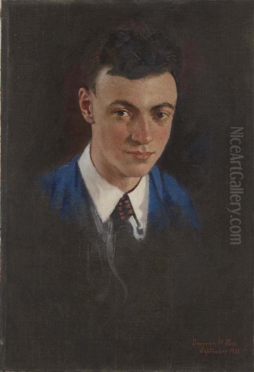 Kenneth J. Conant (1894-1984) Oil Painting by Denman Ross