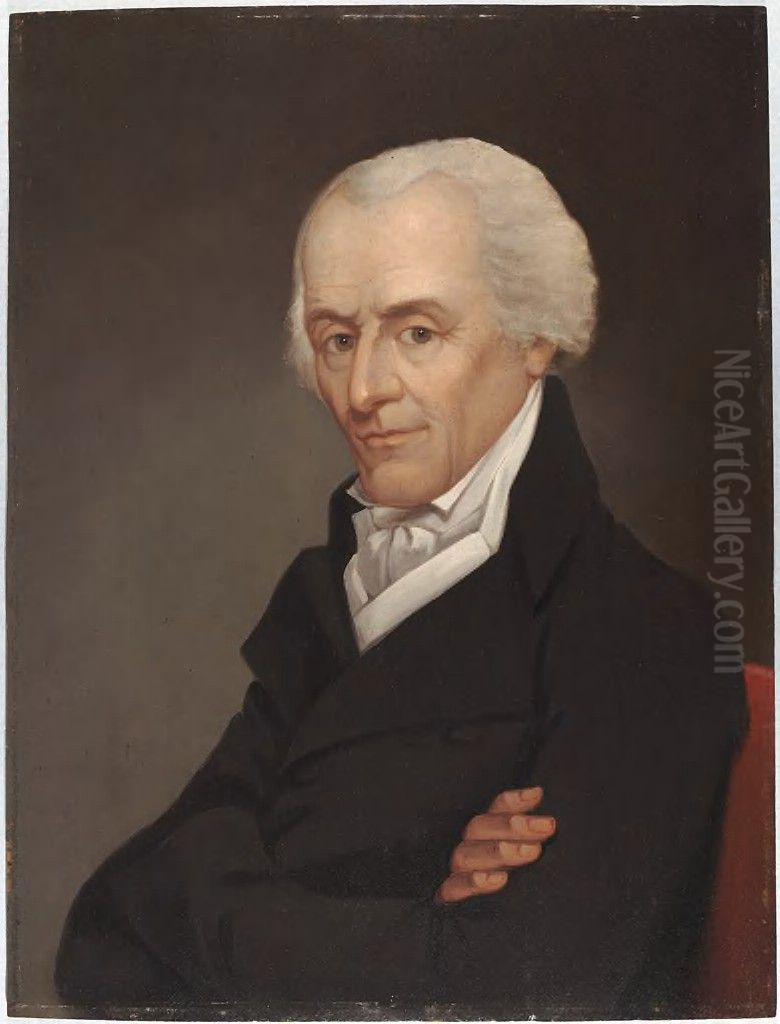 Elbridge Gerry (1744-1814) Oil Painting by Nathaniel Jocelyn