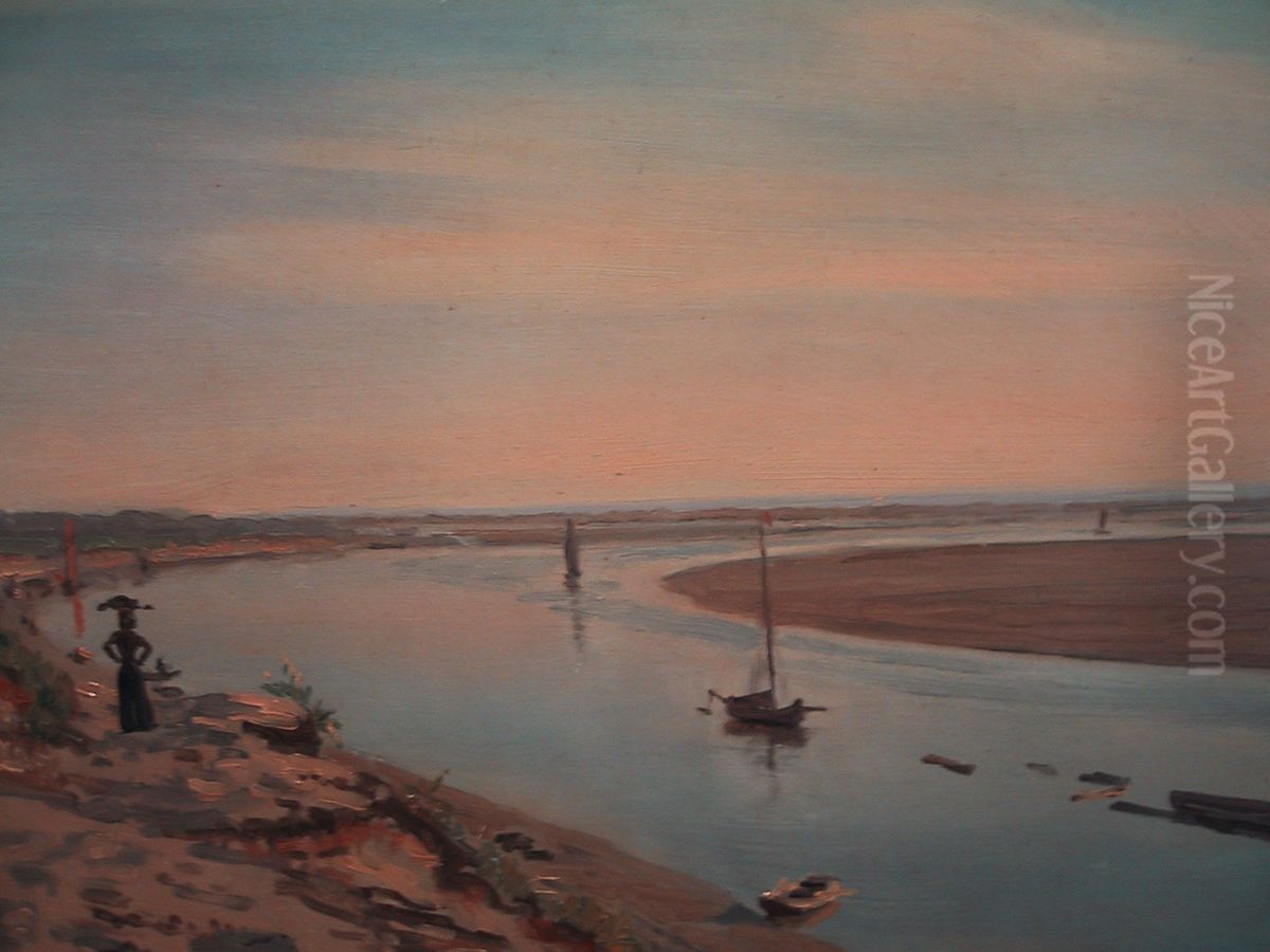 Nymindegab Oil Painting by Laurits Tuxen