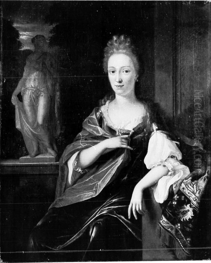 Portrait of a Woman Oil Painting by Adriaen Van Der Werff