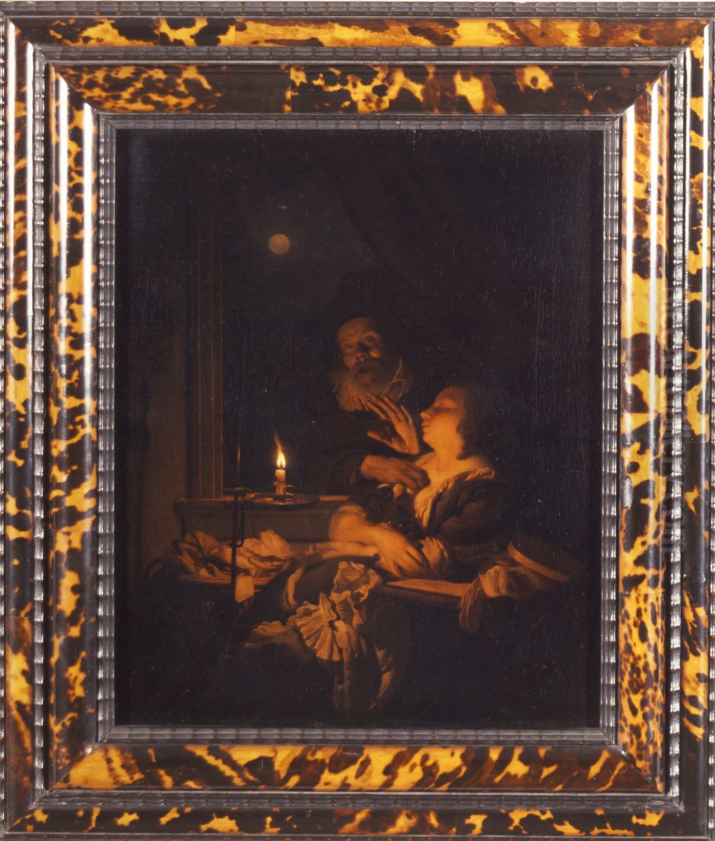 Candlelight (the allegory of sin) Oil Painting by Adriaen Van Der Werff