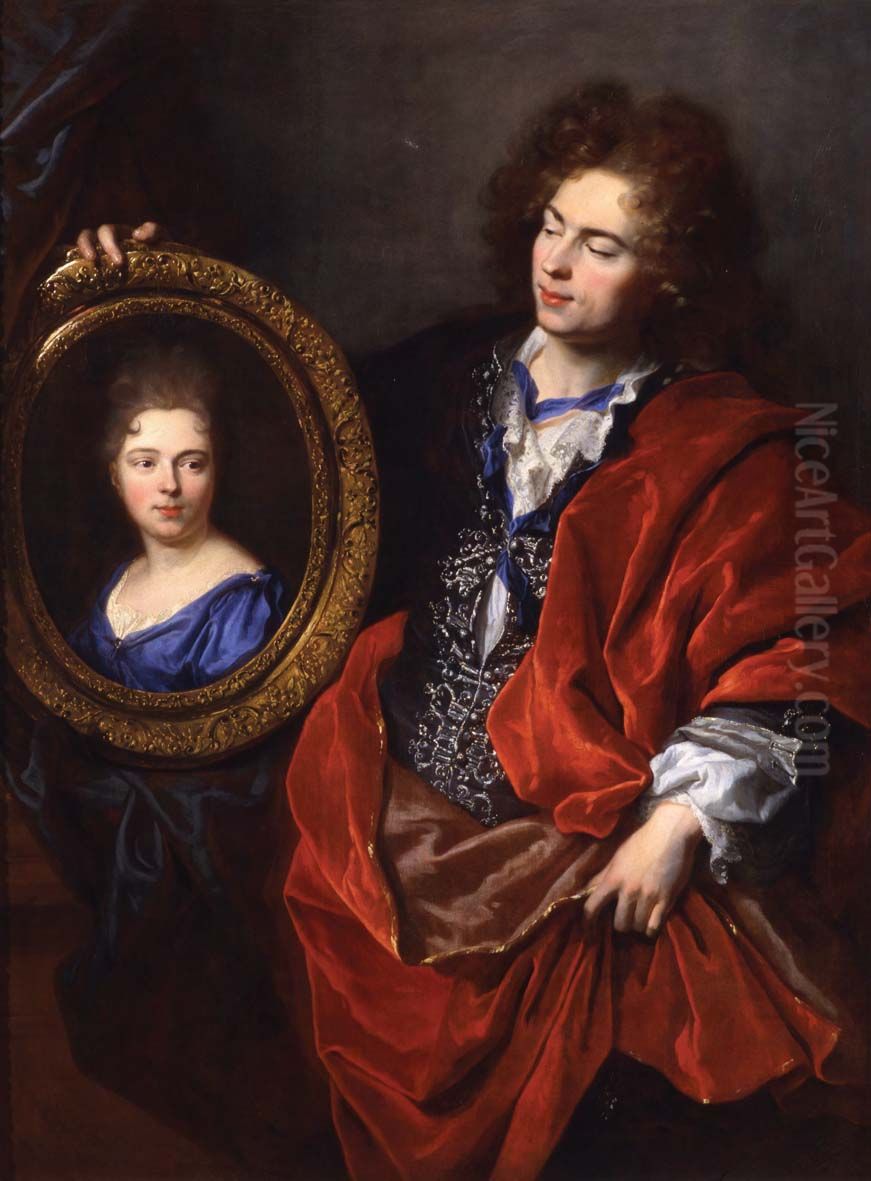 Jean-Baptiste de Montginot Oil Painting by Hyacinthe Rigaud