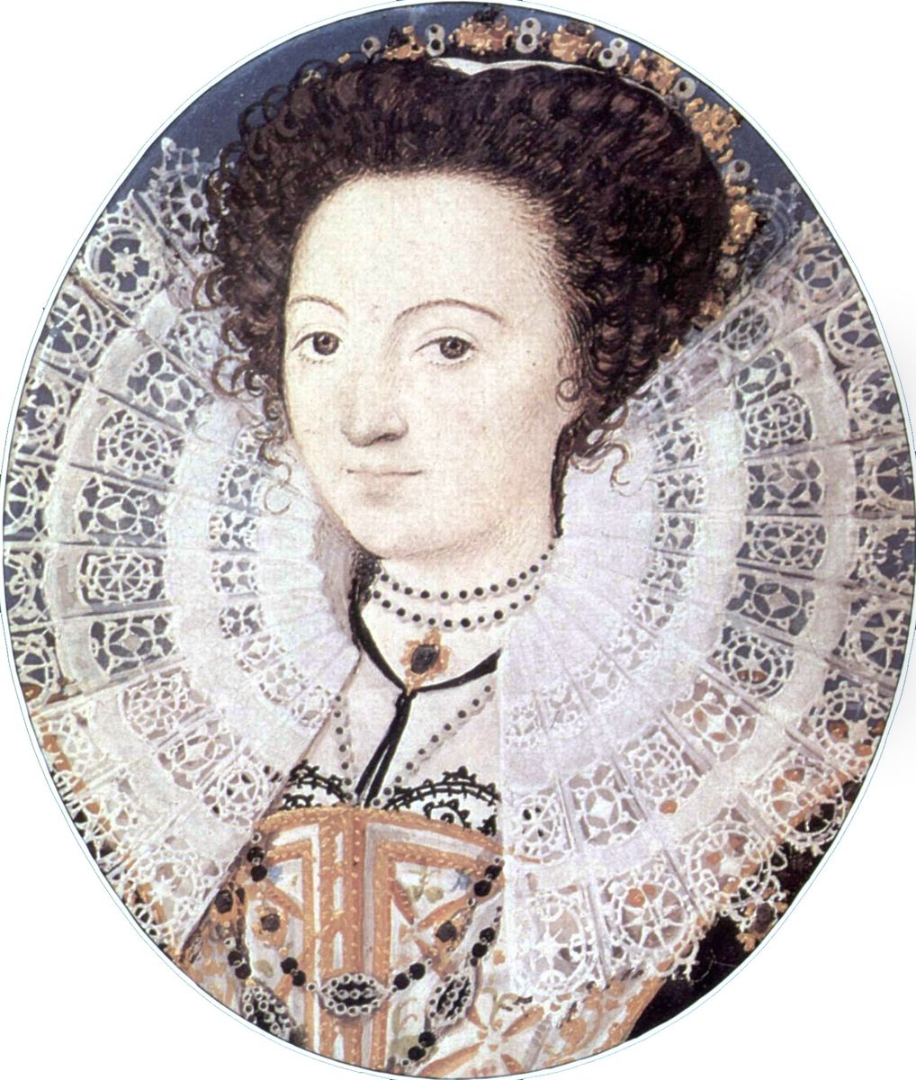An Unknown Woman Oil Painting by Nicholas Hilliard