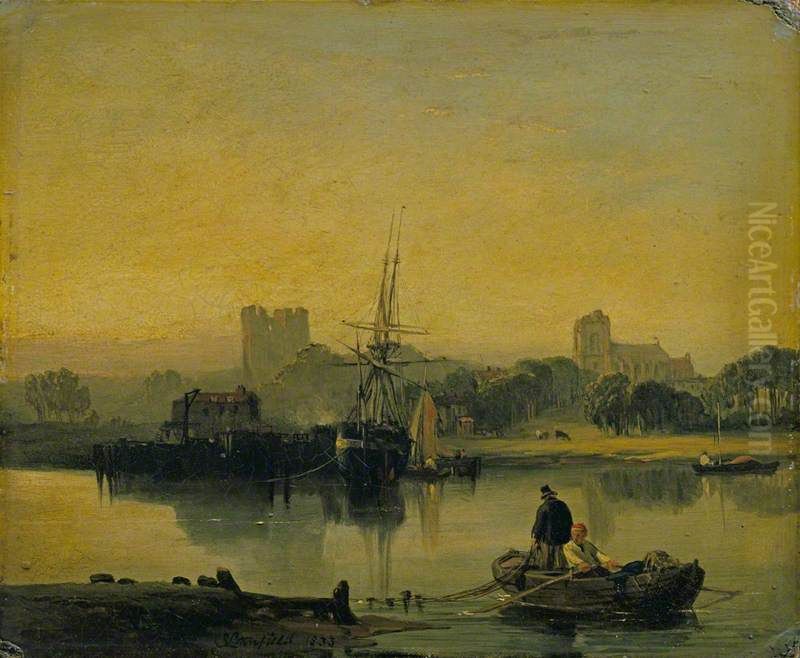 Orford Oil Painting by Clarkson Frederick Stanfield