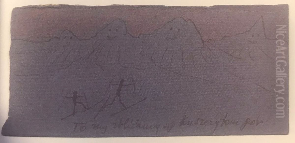 To my zblizamy sie ku szczytom gor Oil Painting by Stanislaw Ignacy Witkiewicz (Witkacy)