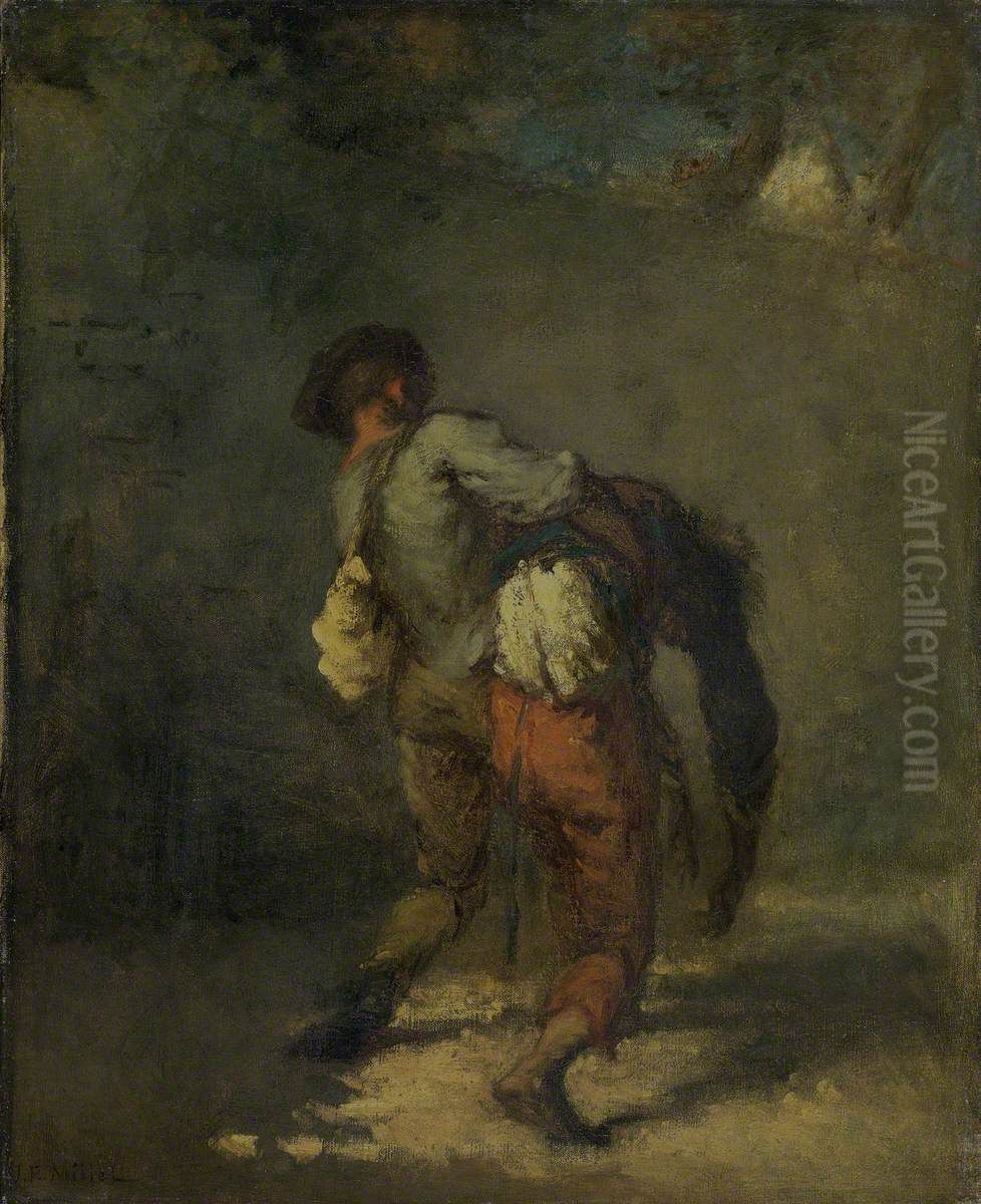 The Good Samaritan Oil Painting by Jean-Francois Millet