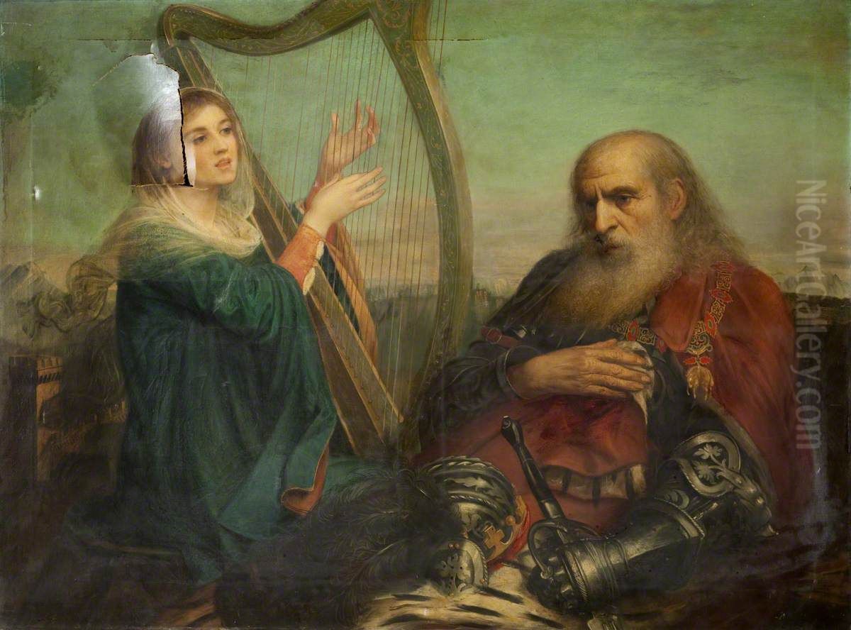 'Sic transit gloria mundi' Oil Painting by Charles Edward Halle