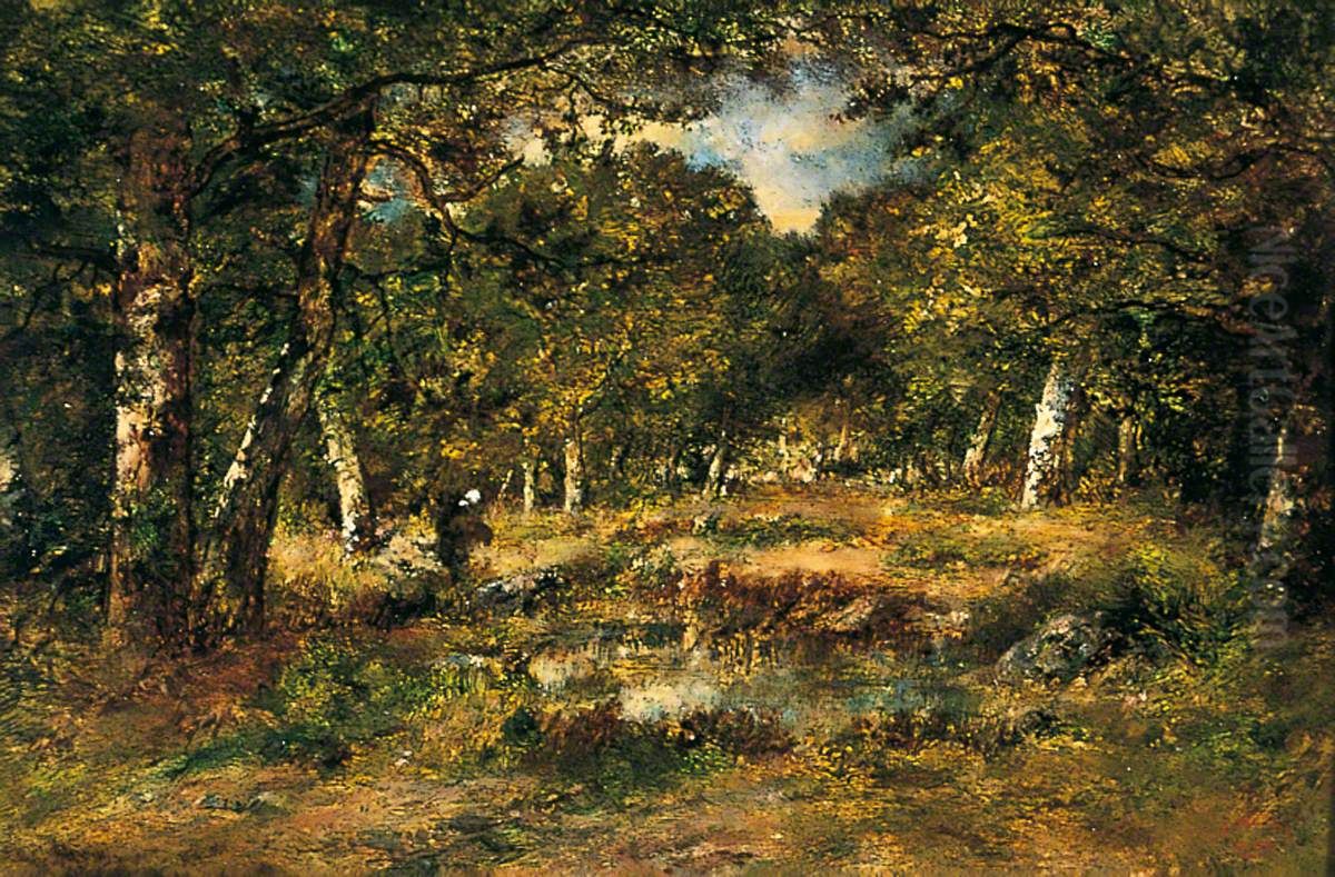 The Feast of Fontainebleau Oil Painting by Narcisse Virgilio Diaz