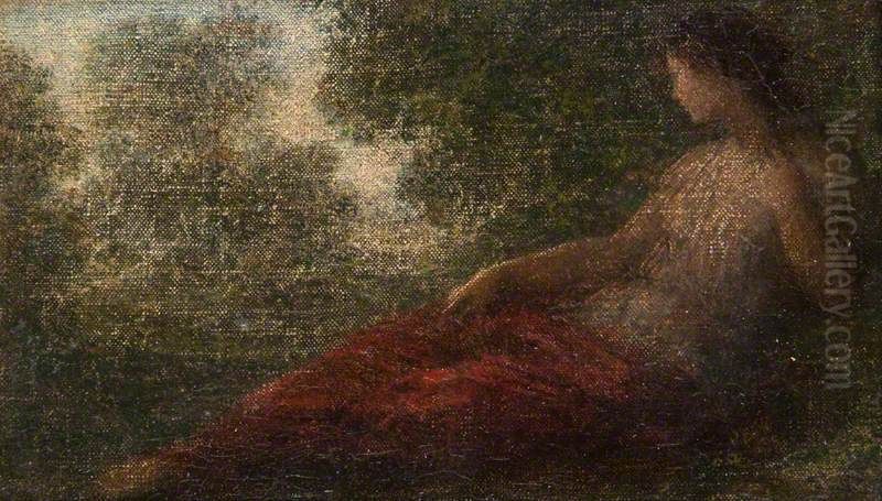 Lady Resting Oil Painting by Henri Fantin-Latour