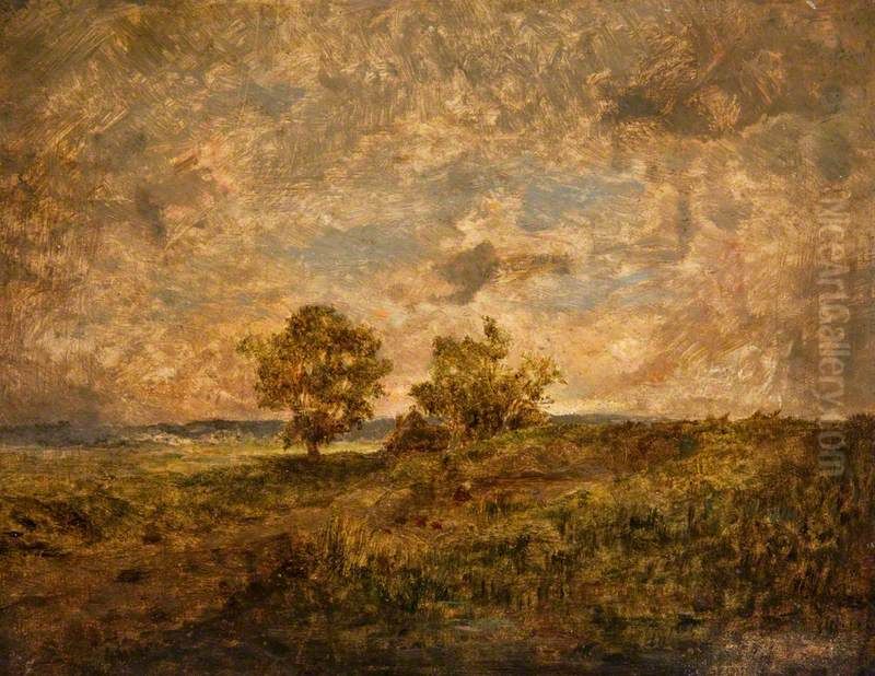 Landscape Oil Painting by Narcisse Virgilio Diaz