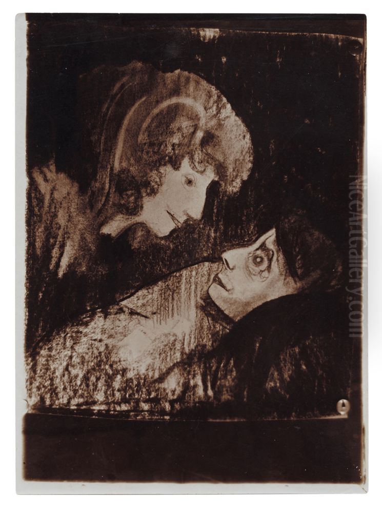 Bungo w upadku Oil Painting by Stanislaw Ignacy Witkiewicz (Witkacy)