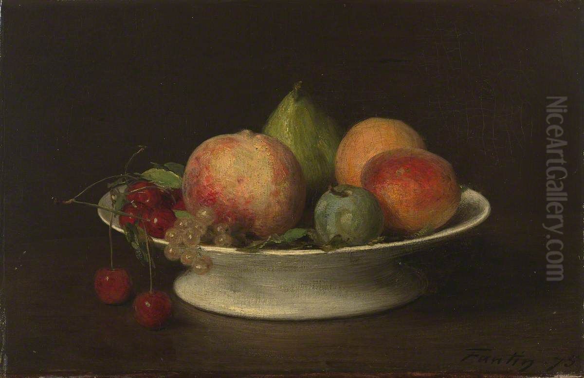 Still Life Oil Painting by Henri Fantin-Latour