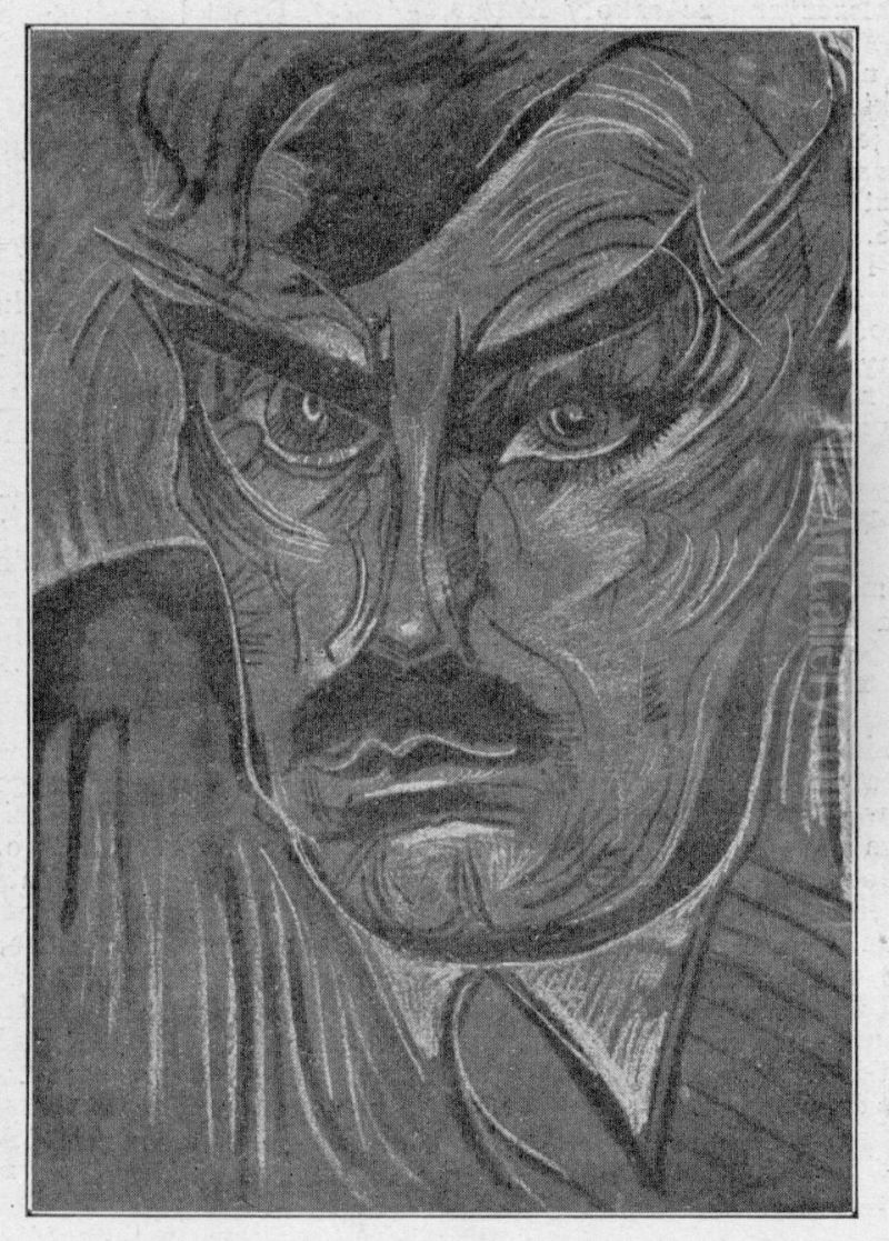 Portret Tadeusza Boya-Zelenskiego Oil Painting by Stanislaw Ignacy Witkiewicz (Witkacy)