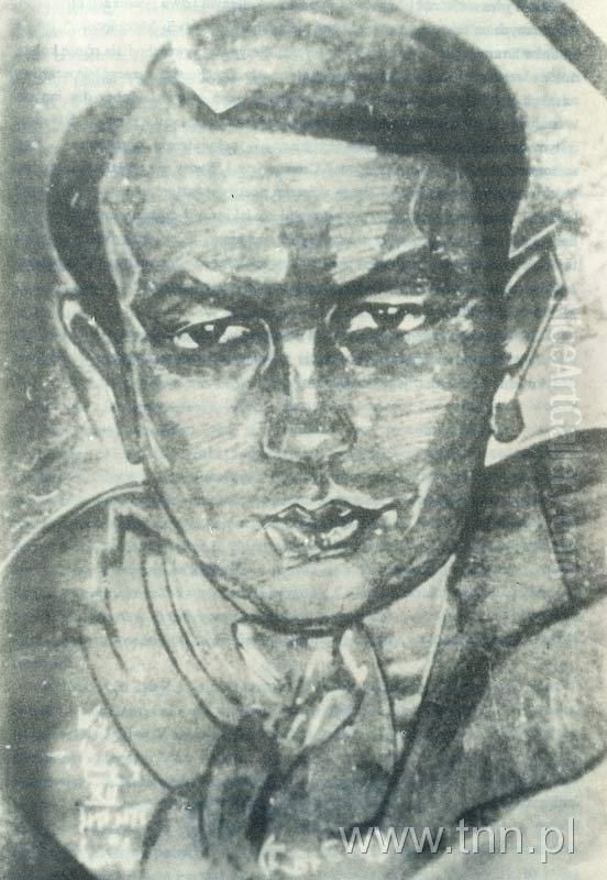 Portret Jozefa Czechowicza Oil Painting by Stanislaw Ignacy Witkiewicz (Witkacy)