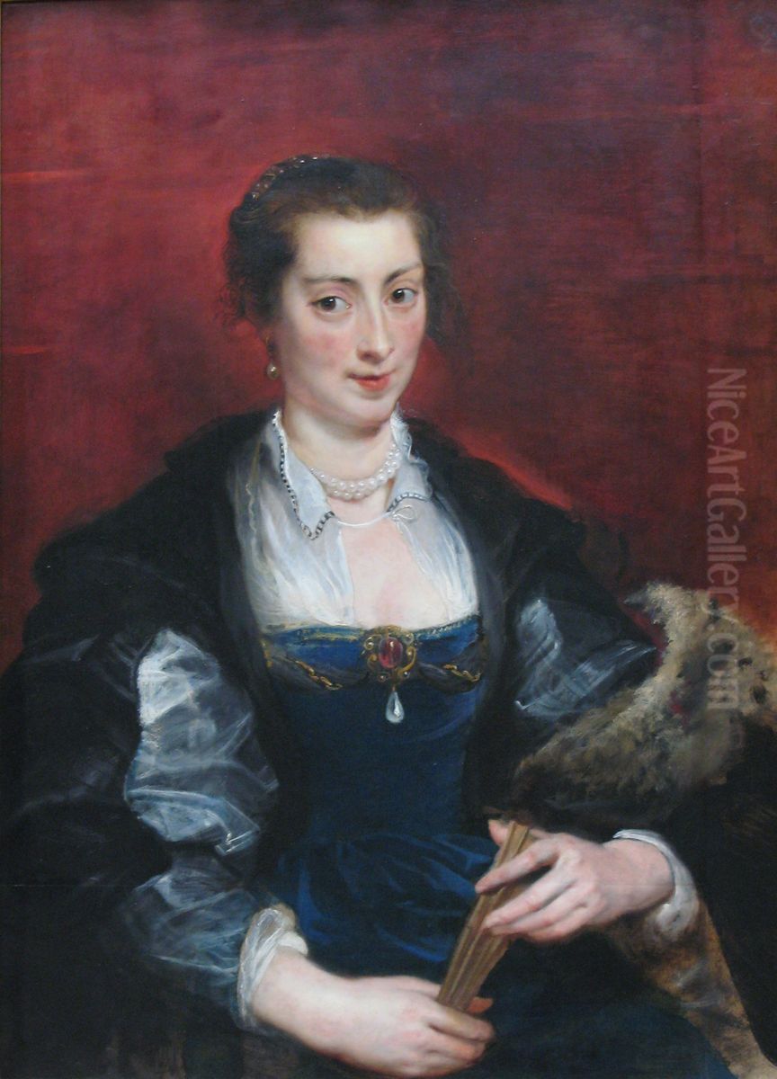 Bildnis einer Frau Oil Painting by (studio of) Rubens, Peter Paul