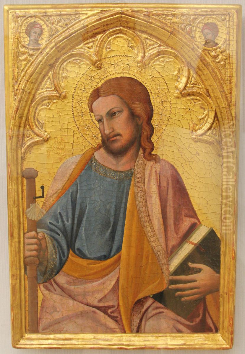 The apostle James the Great Oil Painting by Antonio Veneziano