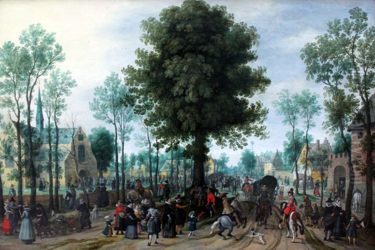 Flamische Kirmes Oil Painting by Sebastiaen Vrancx