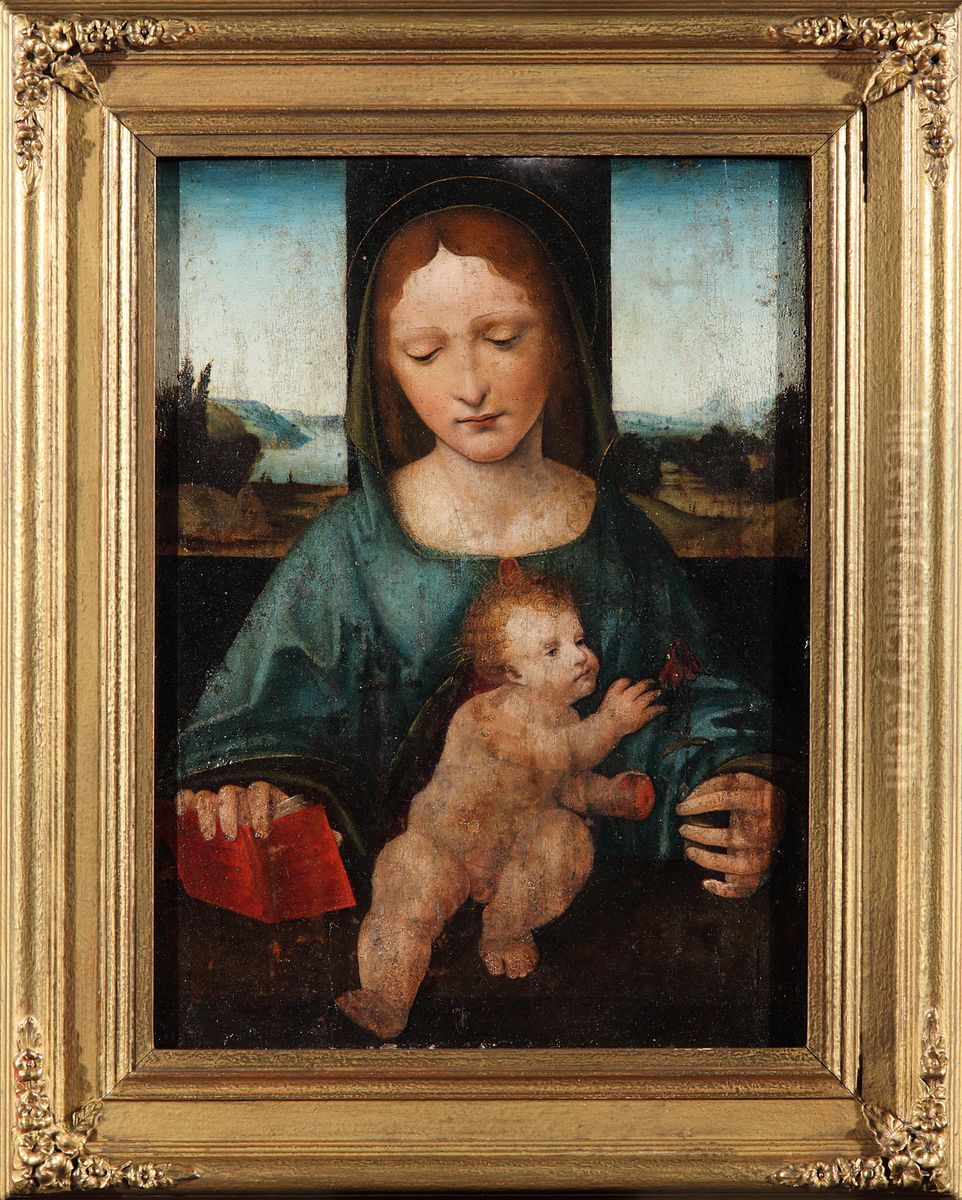 The Virgin and Child Oil Painting by Giovanni Antonio Boltraffio