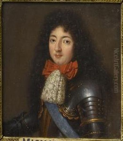 Portrait de Philippe Ier, duc d'Orleans Oil Painting by Pierre Mignard I